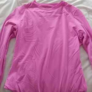 Skims long sleeve body suit.